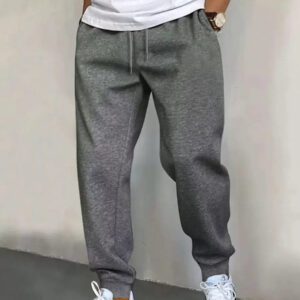 Manfinity Dauomo Homme Pantalon Unicolore À Poche À Cordon