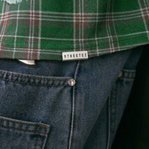 AXEPEAK Chemise pour hommes à manches courtes, coupe ample et collier multiple, style de rue, en différentes tailles. Convient pour l'école et les tenues de rue