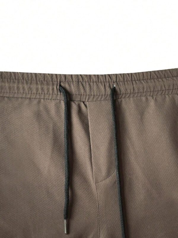 Manfinity Hypemode Pantalon cargo de couleur unie pour homme, design de poches, pour usage quotidien et casual – Image 6