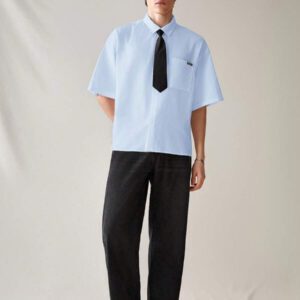 SWAVVY Chemise décontractée et polyvalente de couleur unie pour hommes