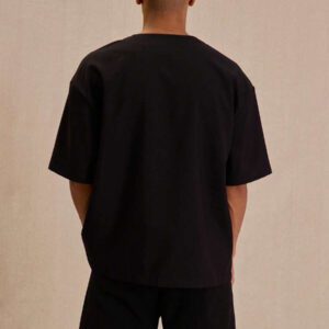 Musero Chemise de baseball à boutons avec imprimé graphique "M"