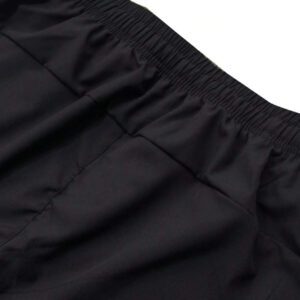 Pantalon pour hommes à taille avec cordon de serrage, poches inclinées, couleur unie, coupe décontractée