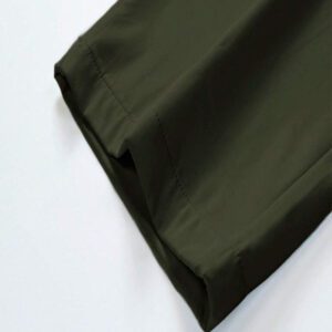 Pantalon pour hommes à taille avec cordon de serrage, poches inclinées, couleur unie, coupe décontractée