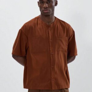 Musero Chemise boutonnée style baseball