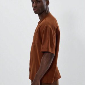 Musero Chemise boutonnée style baseball