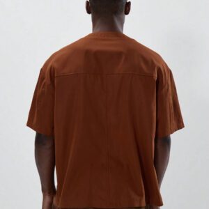 Musero Chemise boutonnée style baseball