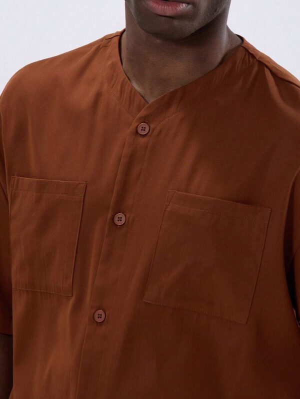Musero Chemise boutonnée style baseball – Image 6