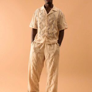 Musero Chemise à manches courtes boutonnée oversize, pour le printemps et l'été, vacances, vacances, intelligente