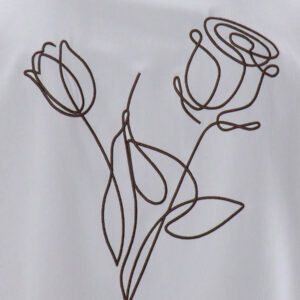 Musero Chemise florale à manches courtes et boutonnée
