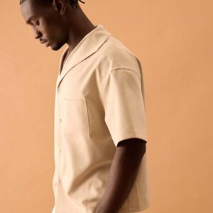 Musero Chemise oversize à manches courtes pour hommes, printemps, été, vacances