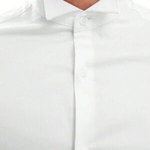 Manfinity RelaxMax Chemise homme à manches courtes de couleur unie, minimaliste et mode, convient pour l'été