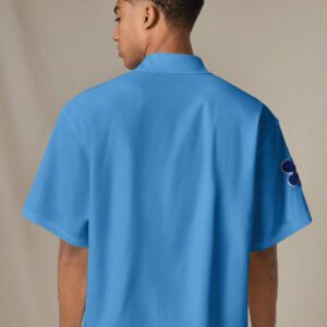 SWAVVY Chemise casual ample à manches courtes tissée pour homme, jeune