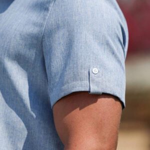 Manfinity RSRT Chemise à manches courtes casual homme, unie, d'été