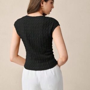 BizChic 2025 Nouvelle mode urbaine d'été Chemise polyvalente décontractée romantique pour femmes