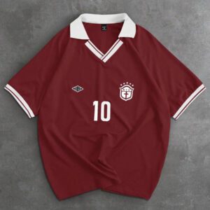 Manfinity Sporsity Men Number & Stripe Print Short Sleeve Casual Commuter Polo Shirt Soccer Shirts Football Shirt Men Men Jersey Soccer Jersey Men Soccer Shirt Men