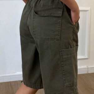 DAZY Women's Casual Drawstring Denim Shorts