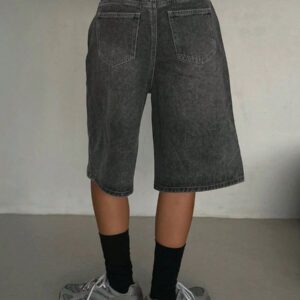 DAZY Vintage Washed Women's Denim Shorts