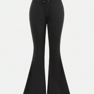 Girlism Teen Girls Bottoms - Back To School Season, Sportswear, Casual, Loungewear, Comfortable, Pants, Flared Pants, Yoga Pants