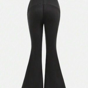 Girlism Teen Girls Bottoms - Back To School Season, Sportswear, Casual, Loungewear, Comfortable, Pants, Flared Pants, Yoga Pants