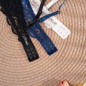 3pcs Women Solid Color Lace Thin Cup Underwire Comfortable Lingerie Bras