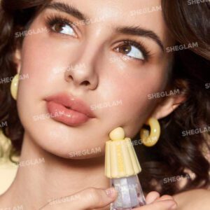 SHEGLAM Jelly Wow Hydrating Lip Oil-Pinkies Up Glitter Moisturizing Lip Gloss High-Shine Glossy Glow Non-Sticky Lip Care Hydrating Sleep Mask Lip Makeup Graduation Birthday Holiday Summer Fall Autumn Y2K Fancy Fashion Women Makeup Cosmetic Party Beach Travel Camping Outdoors School Campus Trip Festivals Decor Gift Present Rose Girl Cosplay Best Color Charm Vibe