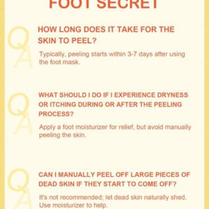 SlowSunday Peach Exfoliating Foot Peel Mask Repair Heels & Removes Dry Dead Skin- Peeling for Cracked Foot