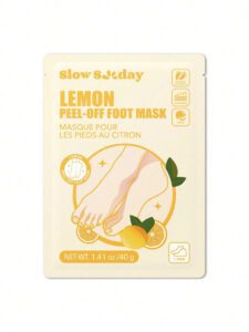 SlowSunday Peach Exfoliating Foot Peel Mask Repair Heels & Removes Dry Dead Skin- Peeling for Cracked Foot – Image 9