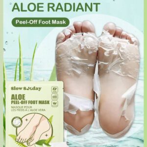 SlowSunday Peach Exfoliating Foot Peel Mask Repair Heels & Removes Dry Dead Skin- Peeling for Cracked Foot