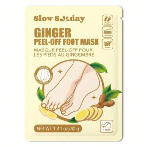 SlowSunday Peach Exfoliating Foot Peel Mask Repair Heels & Removes Dry Dead Skin- Peeling for Cracked Foot