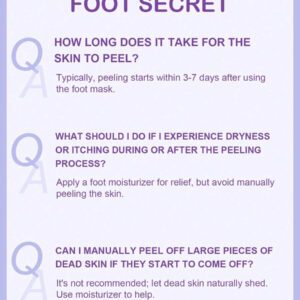 SlowSunday Peach Exfoliating Foot Peel Mask Repair Heels & Removes Dry Dead Skin- Peeling for Cracked Foot