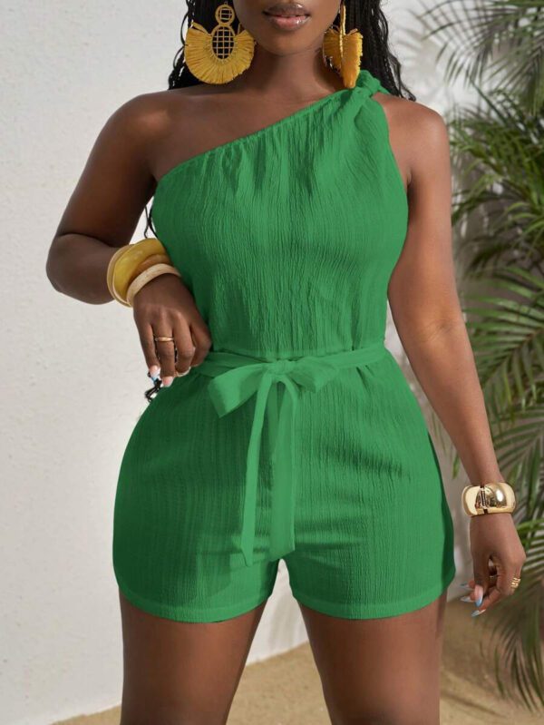 Slaydiva Combinaison blanche plissée à la taille et à la taille avec un nœud papillon, , pour femmes, convient pour les festivals de musique printemps/été, l'Ouest, le nomadisme, Pâques, Nashville, les fêtes d'anniversaire, la remise des diplômes, les étudiantes, le quotidien, les vacances, les croisières, la plage, le bronzage – Image 25