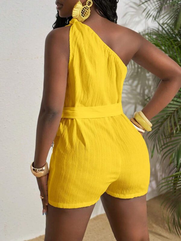 Slaydiva Combinaison blanche plissée à la taille et à la taille avec un nœud papillon, , pour femmes, convient pour les festivals de musique printemps/été, l'Ouest, le nomadisme, Pâques, Nashville, les fêtes d'anniversaire, la remise des diplômes, les étudiantes, le quotidien, les vacances, les croisières, la plage, le bronzage – Image 38