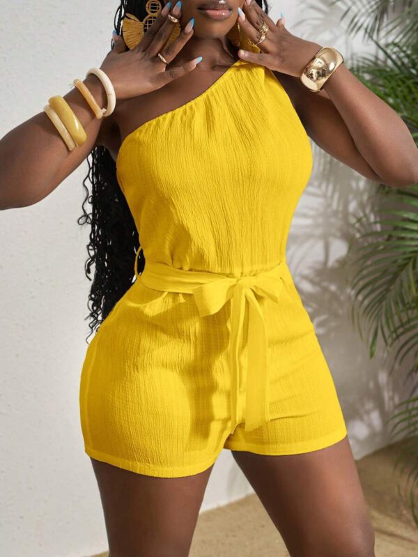 Slaydiva Combinaison blanche plissée à la taille et à la taille avec un nœud papillon, , pour femmes, convient pour les festivals de musique printemps/été, l'Ouest, le nomadisme, Pâques, Nashville, les fêtes d'anniversaire, la remise des diplômes, les étudiantes, le quotidien, les vacances, les croisières, la plage, le bronzage – Image 39
