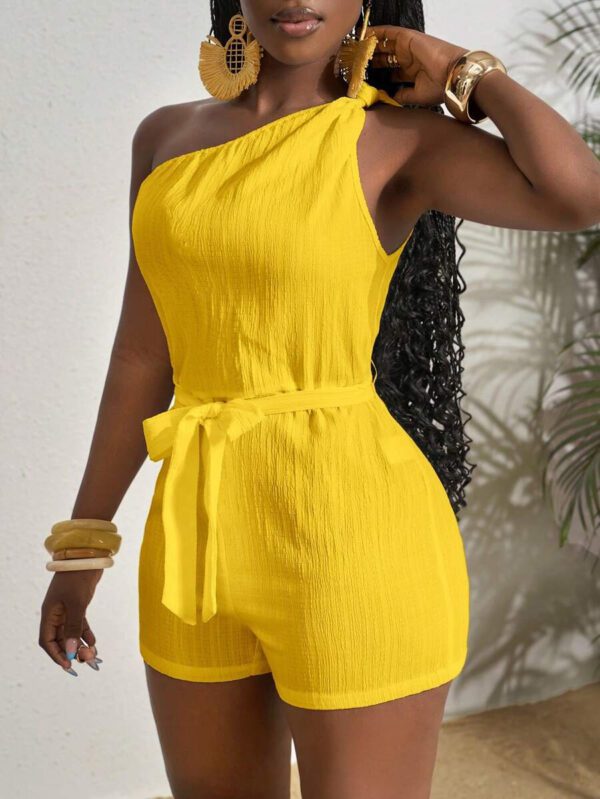 Slaydiva Combinaison blanche plissée à la taille et à la taille avec un nœud papillon, , pour femmes, convient pour les festivals de musique printemps/été, l'Ouest, le nomadisme, Pâques, Nashville, les fêtes d'anniversaire, la remise des diplômes, les étudiantes, le quotidien, les vacances, les croisières, la plage, le bronzage – Image 41