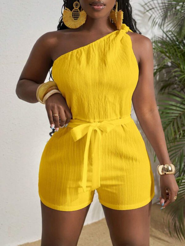 Slaydiva Combinaison blanche plissée à la taille et à la taille avec un nœud papillon, , pour femmes, convient pour les festivals de musique printemps/été, l'Ouest, le nomadisme, Pâques, Nashville, les fêtes d'anniversaire, la remise des diplômes, les étudiantes, le quotidien, les vacances, les croisières, la plage, le bronzage – Image 42