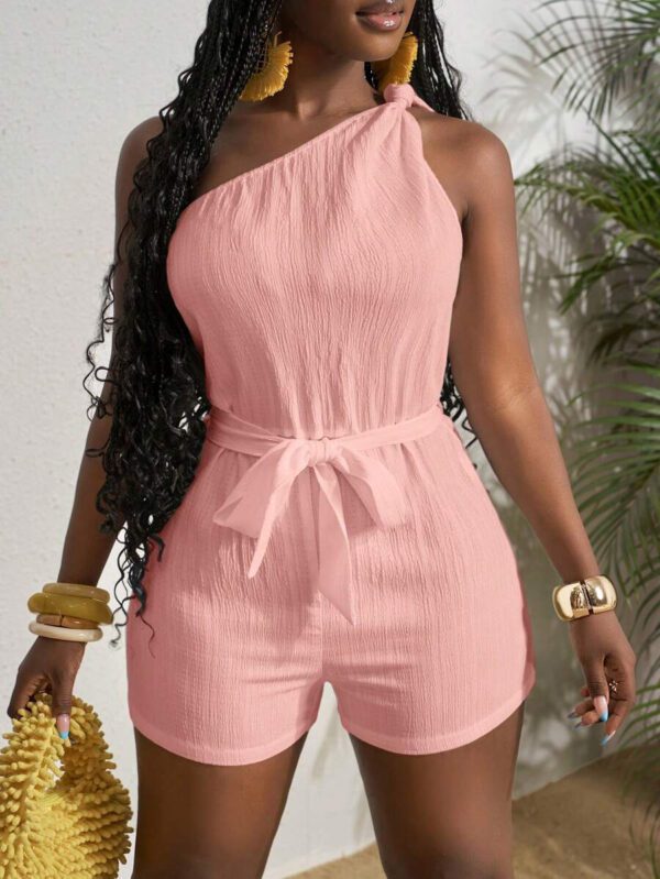 Slaydiva Combinaison blanche plissée à la taille et à la taille avec un nœud papillon, , pour femmes, convient pour les festivals de musique printemps/été, l'Ouest, le nomadisme, Pâques, Nashville, les fêtes d'anniversaire, la remise des diplômes, les étudiantes, le quotidien, les vacances, les croisières, la plage, le bronzage – Image 58