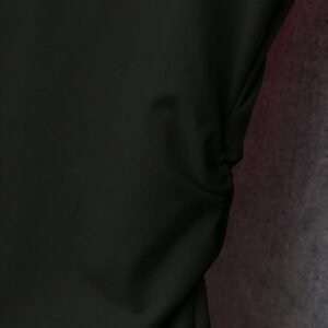 INAWLY T-shirt femme à manches courtes de couleur unie, design minimaliste pour un port casual quotidien