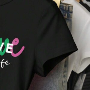 INAWLY T-shirt femme à manches courtes de couleur unie, design minimaliste pour un port casual quotidien