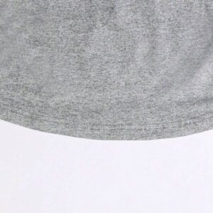 INAWLY T-shirt femme à manches courtes de couleur unie, design minimaliste pour un port casual quotidien