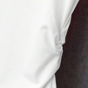 INAWLY T-shirt femme à manches courtes de couleur unie, design minimaliste pour un port casual quotidien