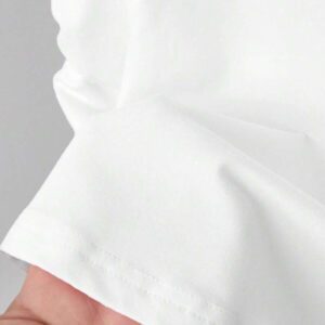 INAWLY T-shirt femme à manches courtes de couleur unie, design minimaliste pour un port casual quotidien