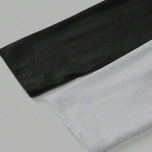 SHEIN EZwear 2 pièces/set T-shirt décontracté à manches longues et col carré moulant pour femme, adapté pour l'été