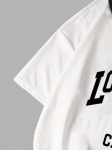 Manfinity Sporsity Chemise polo d'été vintage décontractée ample à manches courtes, col décontracté, avec imprimé graphique de lettres pour hommes – Image 29
