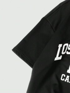 Manfinity Sporsity Chemise polo d'été vintage décontractée ample à manches courtes, col décontracté, avec imprimé graphique de lettres pour hommes – Image 36