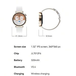 Microwear Montre intelligente unisexe à écran tactile complet de 2,01 pouces - Montre de fitness pour sports de plein air, prend en charge les appels sans fil et les alertes de messages, plusieurs modes sportifs, caméra/musique à distance, suivi d'activité, compatible avec Android et IOS, batterie 350 mAh, écran IPS, boîtier en alliage... .