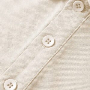 Polo uni à manches courtes pour homme, minimaliste et à la mode, idéal pour l'été