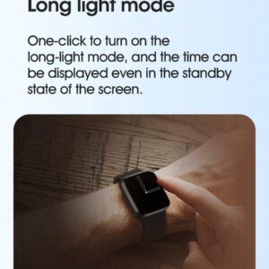 Microwear Montre connectée de 2,07 pouces avec écran tactile, pour hommes et femmes compatible avec les téléphones Android et iOS. Moniteur de fréquence cardiaque, suivi de l'oxygène dans le sang, moniteur de sommeil, tracker de fitness étanche IP68, argent