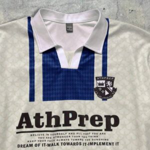 AXEPEAK Polo à manches courtes oversize à motif numérique tricoté lâche, édition école et streetwear