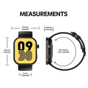 Zeblaze Montre connectée Zeblaze Btalk Plus avec fonction d'appel vocal, écran couleur HD 2,03", suivi de la santé et de la forme physique, étanche, bracelet sport pour hommes et femmes