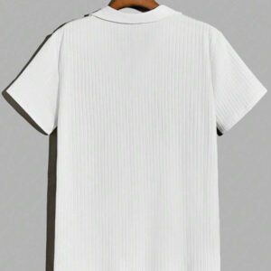 Manfinity VCAY Homme Polo unicolore côtelé